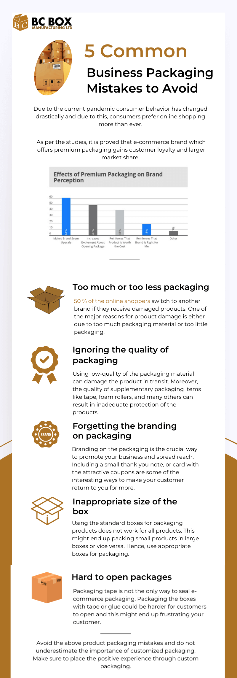 common business packaging mistakes to avoid