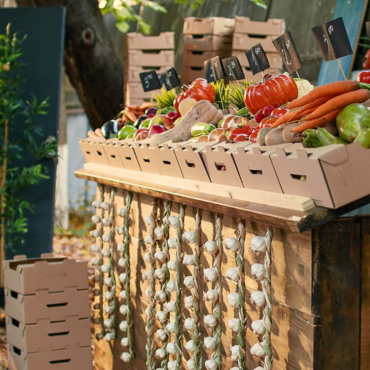Farm and produce packaging Delta.