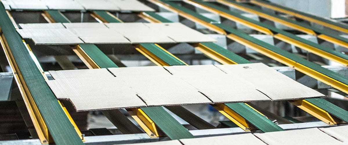 Corrugated cardboard packaging in Calgary