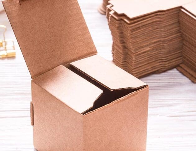 Recyclable corrugated cardboard boxes BC