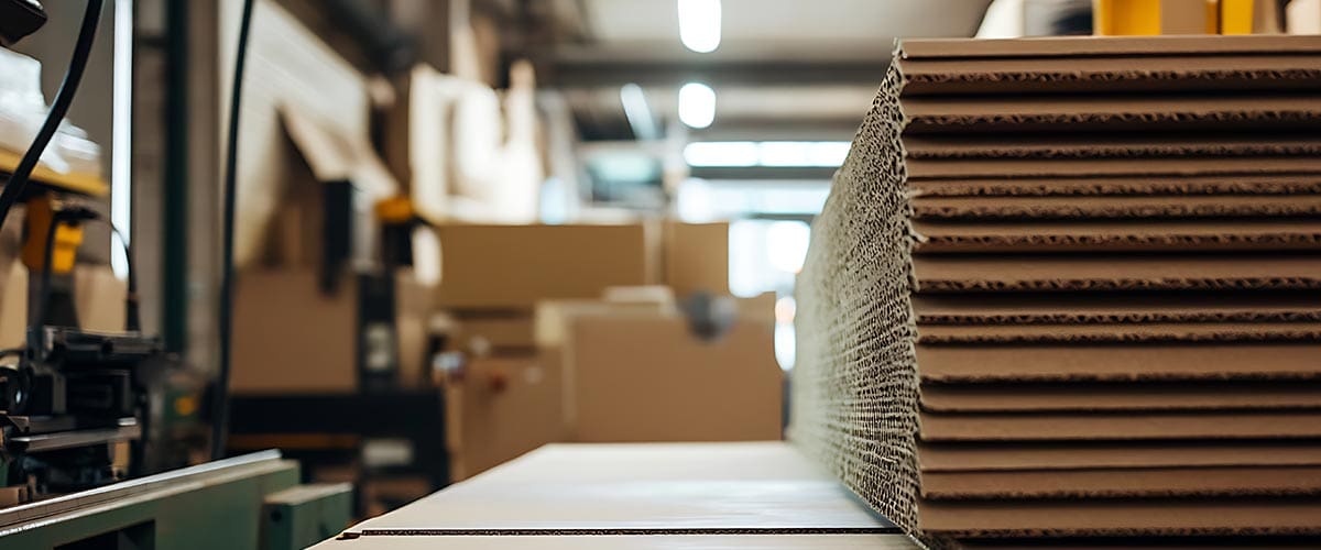 Corrugated shipping boxes manufactured in BC